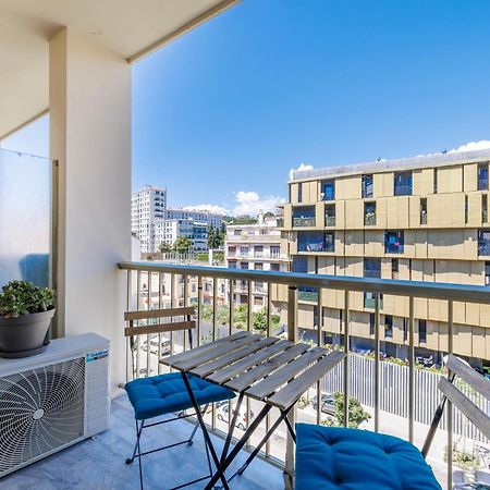 Elegant Studio Avec Terrasse Proche Mer Tramway Nizza Exterior foto